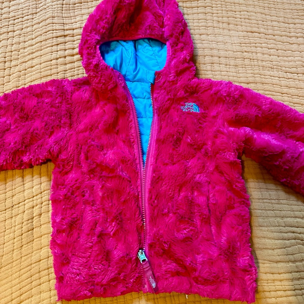 The North Face reversible jacket 3t